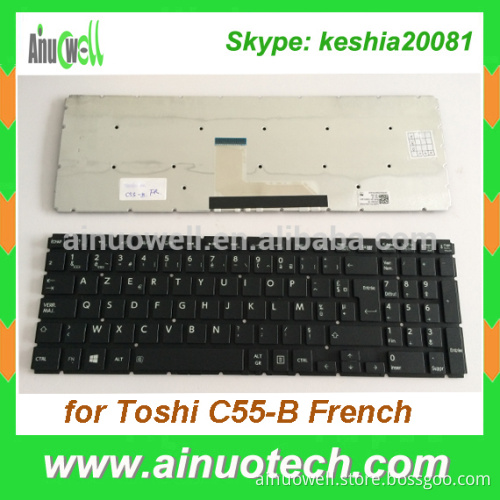 Laptop Parts Notebook French Keyboard For Toshiba C55-B C50D-B C55D-B C50A-B FR Laptop Keyboard US PL IT TR GR LA AR SP PO RU